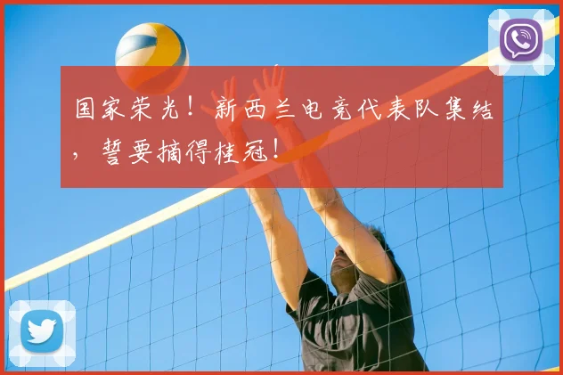 国家荣光！新西兰电竞代表队集结，誓要摘得桂冠！